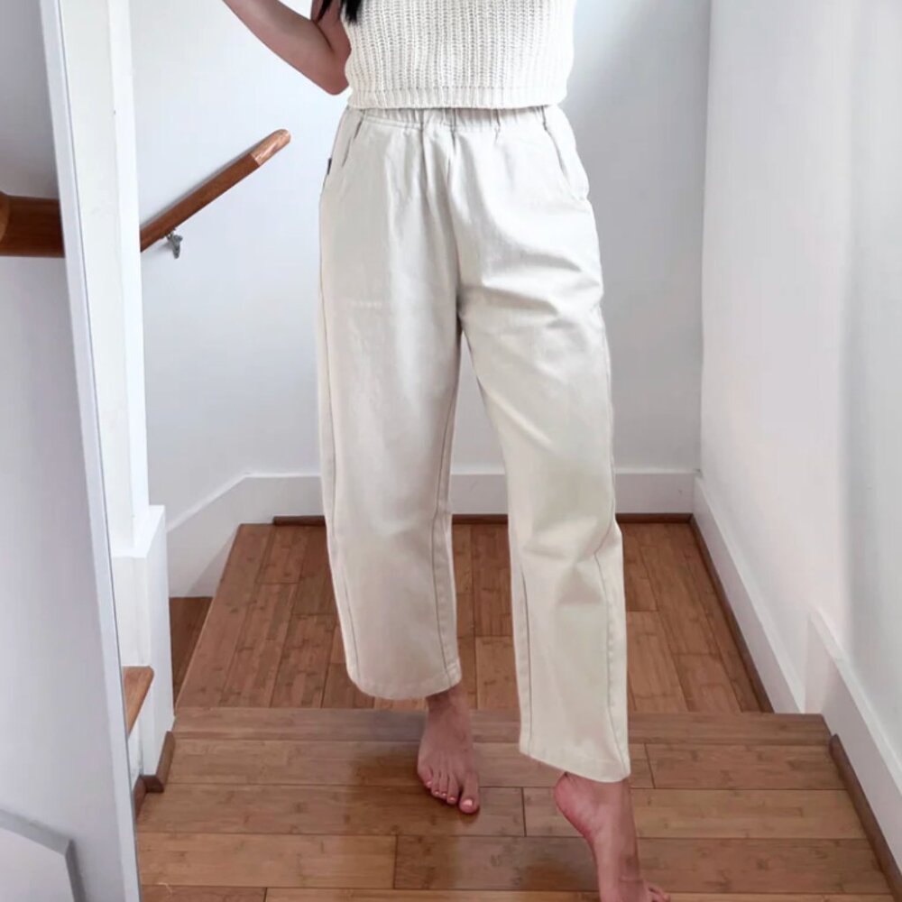 LE BON SHOPPE ARC PANTS - Naturel - Size S